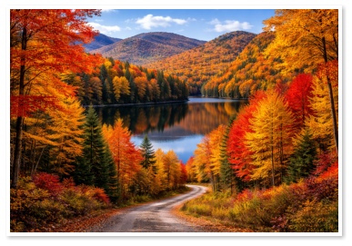 Use our campground as your base to see all of the fall colors.